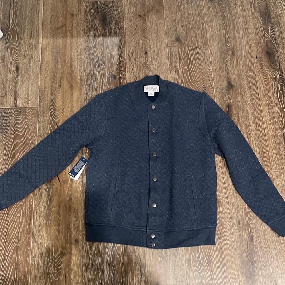 Penguin men’s dress sweater navy blue